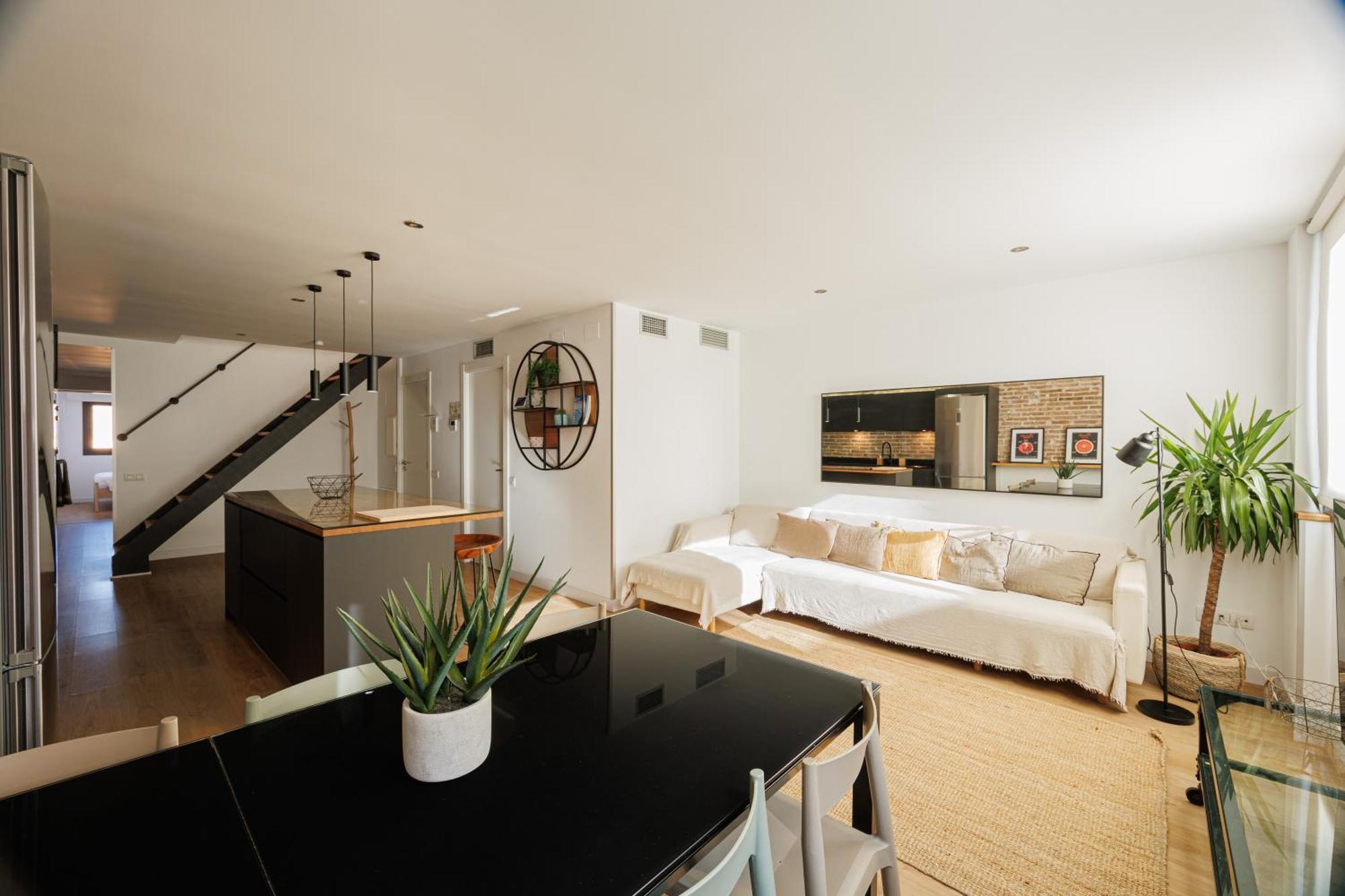 Atico Duplex Playa Area Barcelona Con Spa Exterior Монгат Екстер'єр фото