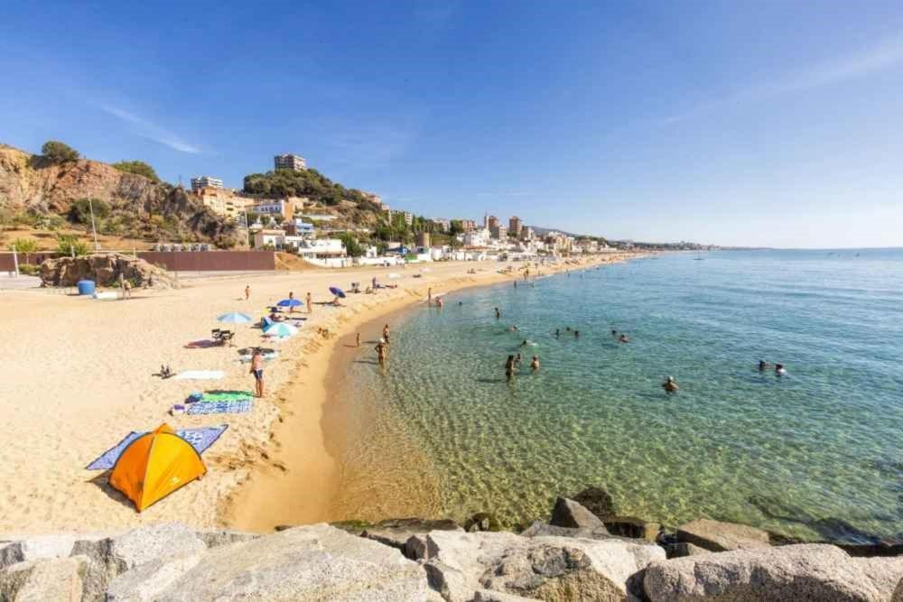 Atico Duplex Playa Area Barcelona Con Spa Exterior Монгат Екстер'єр фото